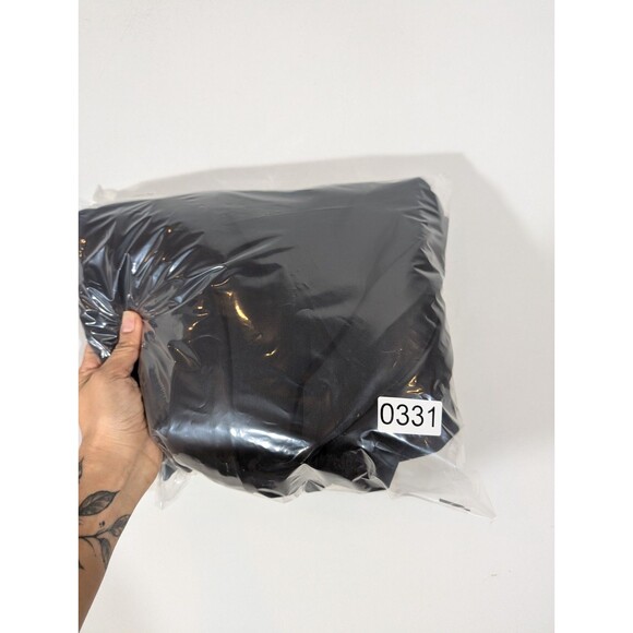 City Chic Women Black Sleeveless Ruffle Party Dress XL Cocktail Club Luxe Sexy - Picture 9 of 9